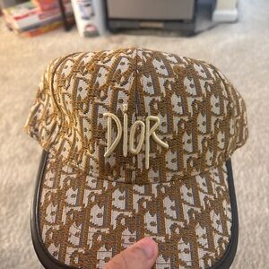 Christian Dior Oblique Jacquard Baseball Cap – Brown